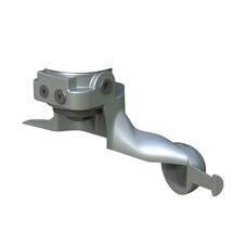 Pato metalico para motocicleta  T014 Wintek