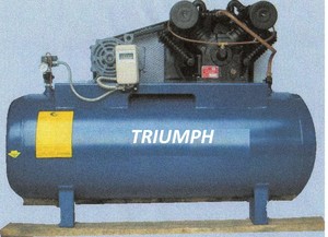 COMPRESOR DE AIRE 3HP 300LT HORIZONTAL